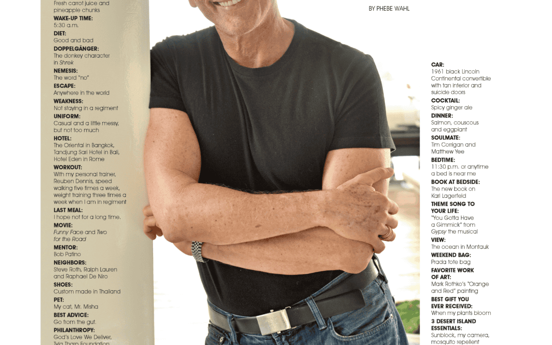 Hamptons Magazine Q&A