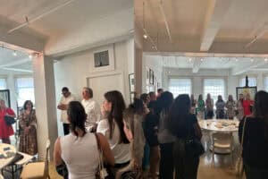 UGA students visit Vicente Wolf Associates